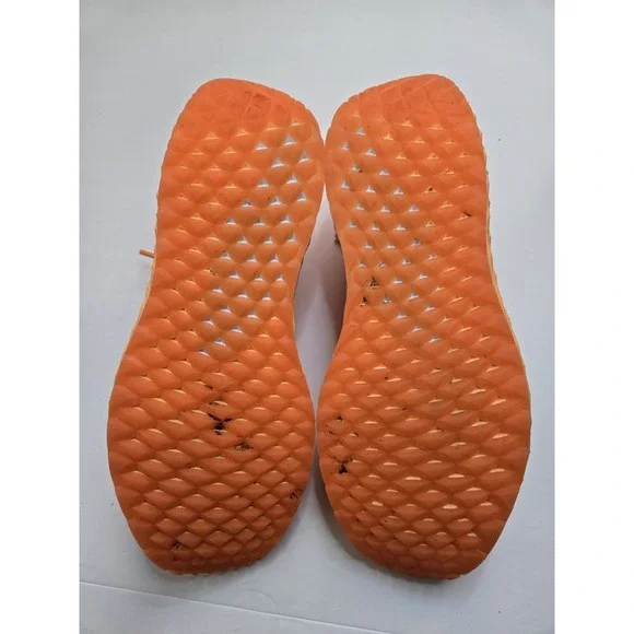 NOBULL Allday Knit Neon Orange Running Sneakers Workout Gym Mens 7.5 US Womens 9 - Picture 8 of 12